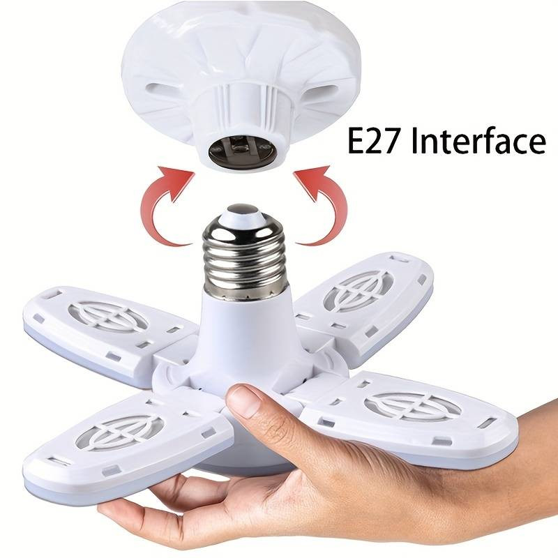 Lampara 30W forma ventilador