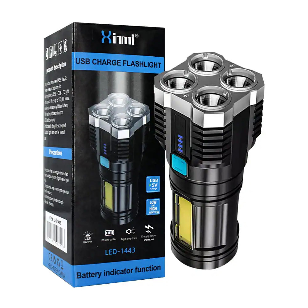 Lampara recargable alta potencia