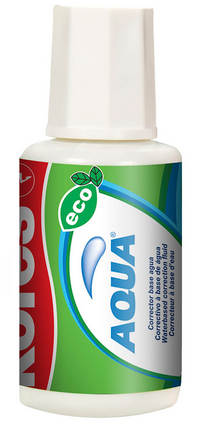 Corrector liquido con brocha