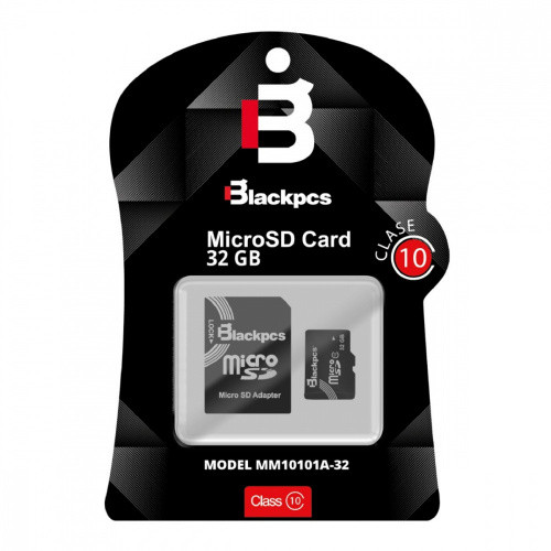 Memoria MicroSD 32GB Blackpcs