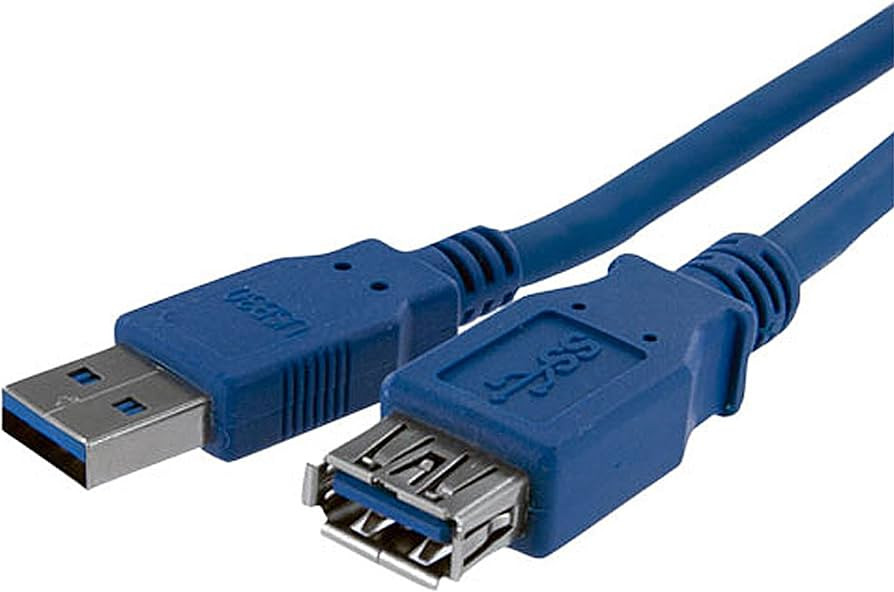Cable USB Hembra-Macho 1M