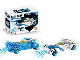 Carrito de baterias con luces led.