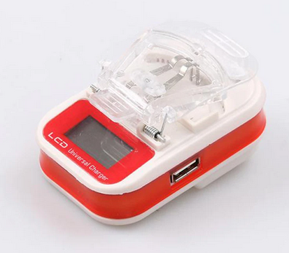 Cargador para baterias con pantalla LCD