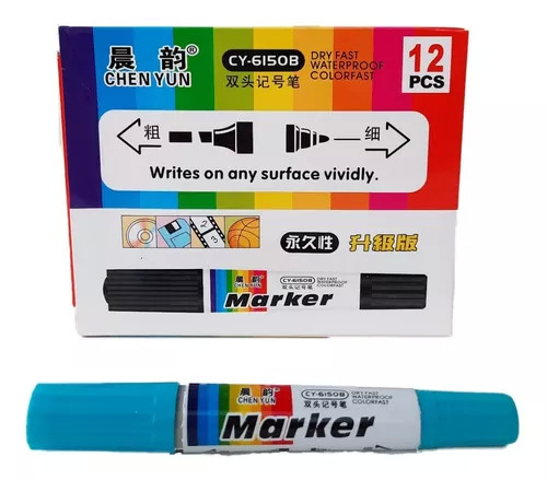 Marcador doble punta pieza