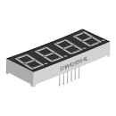 Display 7 segmentos 4 digitos Rojo Cátodo Común