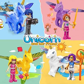 Unicornio y su amiga